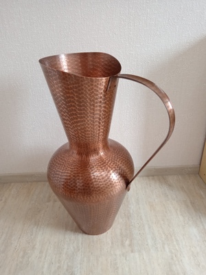 Bodenvase Kupfer