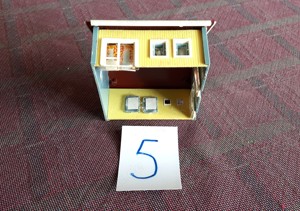 Modellbau Kibri Faller Landhaus Wohnhaus Blockhütte Garage HO Bild 7
