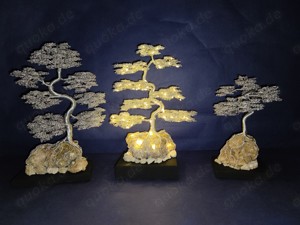 Bonsai Baum aus Draht Handarbeit (auch auf Bestellung -> Beschreibung lesen) Bild 7