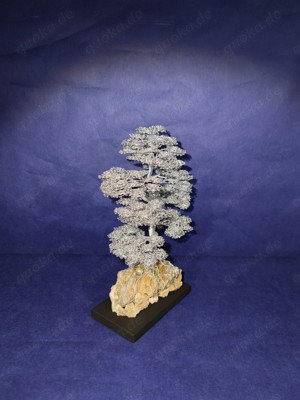 Bonsai Baum aus Draht Handarbeit (auch auf Bestellung -> Beschreibung lesen) Bild 3