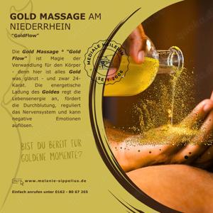 Gold Massage "Gold Flow" am Niederrhein - 60-75 Minuten