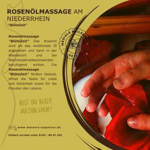 Rosenölmassage "BlüteZeit" - *30-60-75 Minuten