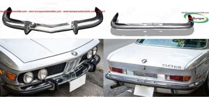 BMW 2800 CS   BMW E9   BMW 3.0 CS bumper (1968-1975) by stainless steel 