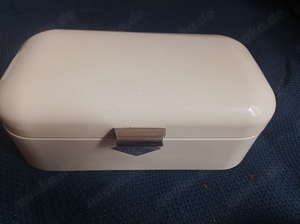 Brotkasten WESKO Grandy - groß - weiß - Edelstahl - gebraucht