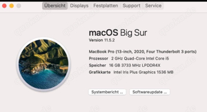 Mac Book pro 2020 512 gb