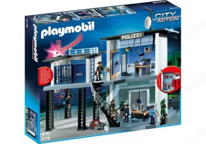 Playmobil Polizei Kommandostation mit Alarmanlage 5176