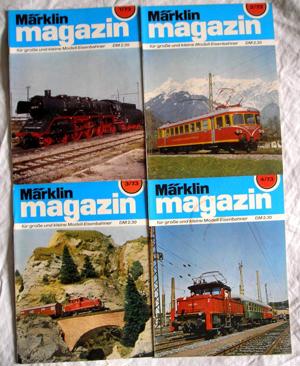 MÄRKLIN Magazin kompletter Jahrgang 1973