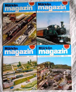 MÄRKLIN Magazin kompletter Jahrgang 1974