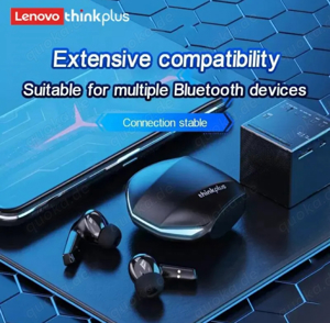 NEU & OVP *Original* LENOVO GM2 Pro Bluetooth-Kopfhörer Schwarz Bild 2