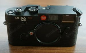Leica M6 Gehäuse (0,72 Sucher) selten benutz, hardly uses Leica m6 body