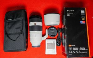 SONY FE 100-400mm f4.5-5.6 G OSS SEL100400GM-E-Mount