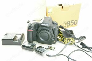 Nikon D850 45,7 MP DSLR Schwarz, Body, Auslösungenshutter count 31475