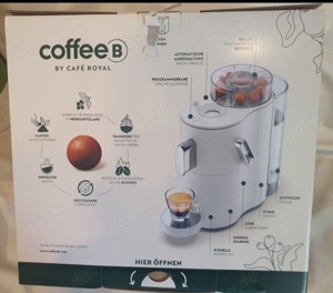 ALLES MUSS RAUS!!! CoffeeB  Maschine inkl. Kapseln NEU Unbenutzt