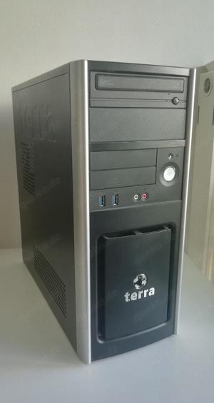 TERRA PC für Einsteiger:i3-6100 4x3,1 bis 3,70 GHz, 8GB RAM DDR4, SSD 120 GB, HDD 320GB, DVD Brenner