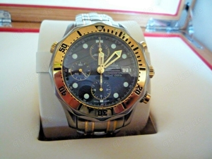 Omega Seamaster 3oo Chronograph Diver Herrenuhr Titan