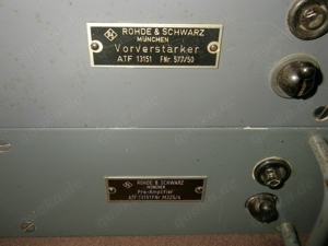Pair Rohde & Schwarz preamplifier Bild 6