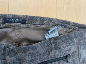 Cambio Jeanshose mit Muster, Vintage Edition, Größe 46, Lola Zip Bild 3