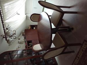 Esszimmertisch und Stühle Mahagoni-Holz, hocwertig, gebraucht, sehr gut