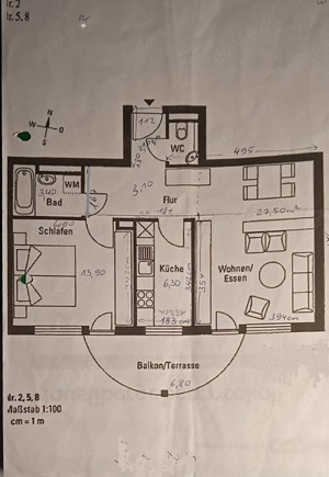 2 Zm.Wohnung im Erdgeschoss, Terasse EBK Teilsmöbiliert Ellwangen