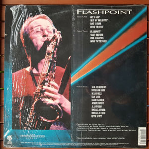 Tom Scott - Flashpoint *US LP v. 1988 *OIS *großartiger Jazz Saxophonist Bild 2