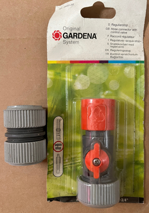 Gardena Regulierstop für 3 4" schlauch 