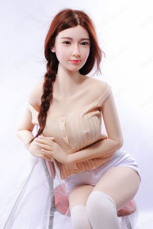 NAOMI, süße asiatische Sexdoll mit roten Haaren 163cm groß - versandkostenfrei  Bild 3