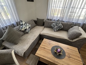 Sofa mit Sessel