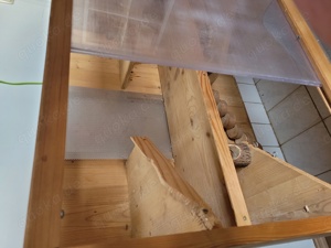 Selbstgebauter Kleintierkäfig Mäuse, Hamster Holz und Plexiglas