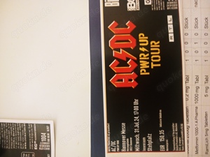 ACDC Tickets für Hannover 