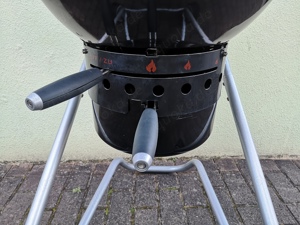 RÖSLE   Kugelgrill 50cm schwarz   Holzkohlegrill