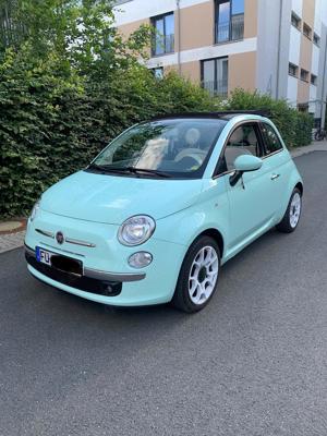 Fiat 500c  1.2  8V Lounge  Cabrio * Mintgrün*