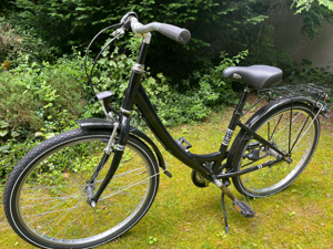 Schwarzes Kinderfahrrad - 24er - Zündapp Red 1.0 City-Bike