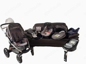 Kinderwagen Komplett Set Babyschale Buggy Isofix Maxi Cosi Zubehör