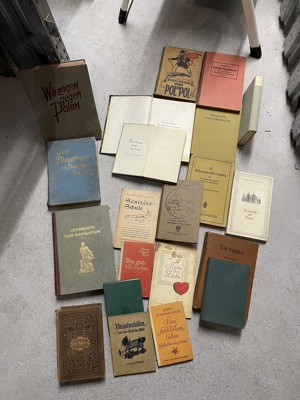 Bücher antiquarisch Konvolut vom Opa  Bild 3
