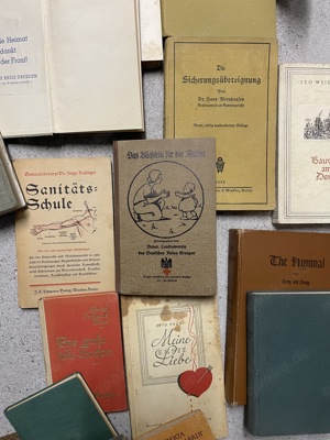 Bücher antiquarisch Konvolut vom Opa  Bild 5