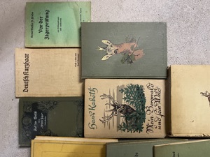 Bücher antiquarisch Konvolut vom Opa 
