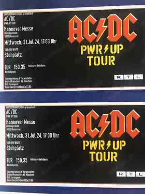 4* AC DC Tickets Hannover - 31.07. Stehplatz - Originalpreis