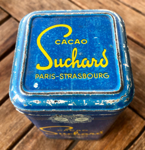 Blechdose "Suchard-Cacao", Original, kein Retro