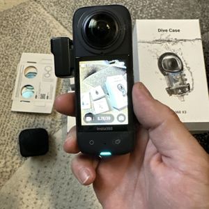 Insta360 X3, Tauchkoffer, Bullet Time Lanyard, Objektivschutz, Mikrofonadapterpaket