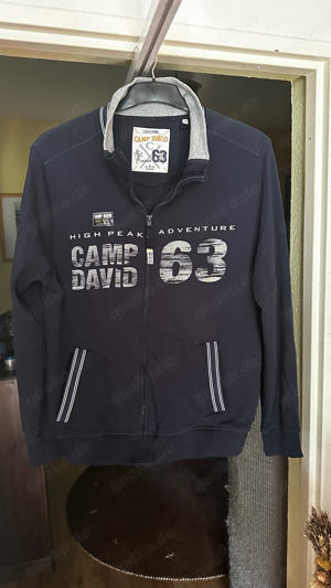 Herren Sweatjacke  CAMP DAVID  Gr.M, TOP Zustand 