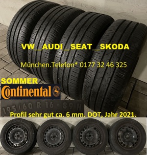 195 60 16 _ VW_AUDI_Skoda_Seat Sommerreifen
