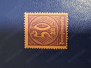 Briefmarke Dienstmarke 50