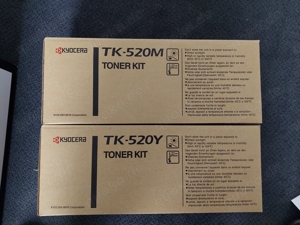 TK-520M  Tonerkit Kyocera Magenta + Gelb