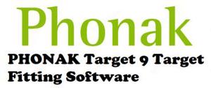 PHONAK TARGET 9.0 Programmierung Software für Hörgeräte 