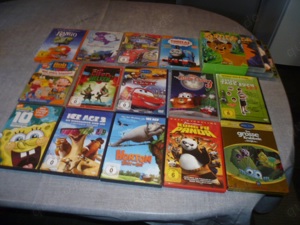 15 DVD Filme  für Kinder Ab 0 Jahre  Nr.160