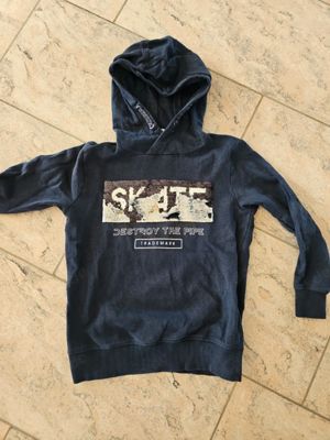 Pullover, Hoodie Gr.134 140 mit Pailletten