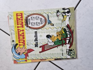 Lucky Luke Comic Hefte, siehe Text 