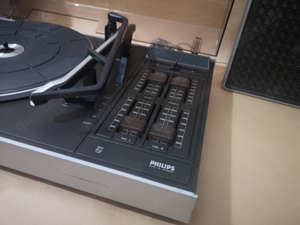 70's Revival Philips Automatic 851 Plattenspieler mit Boxen Bild 10