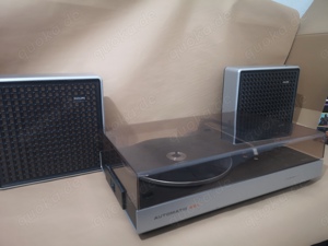 70's Revival Philips Automatic 851 Plattenspieler mit Boxen