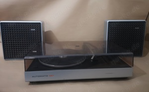 70's Revival Philips Automatic 851 Plattenspieler mit Boxen Bild 2